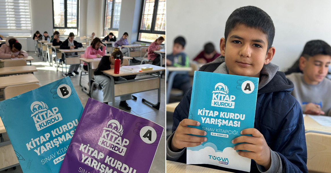 Isparta’da 943 Ortaokul Öğrencisi TÜGVA Kitap Kurdu Sınavında Ter Döktü!