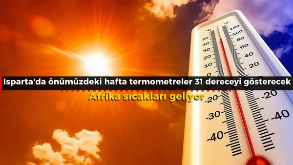 Afrika sıcakları geliyor