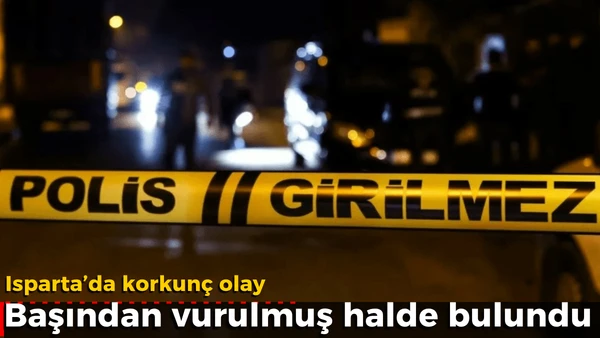 Başından vurulmuş halde bulundu