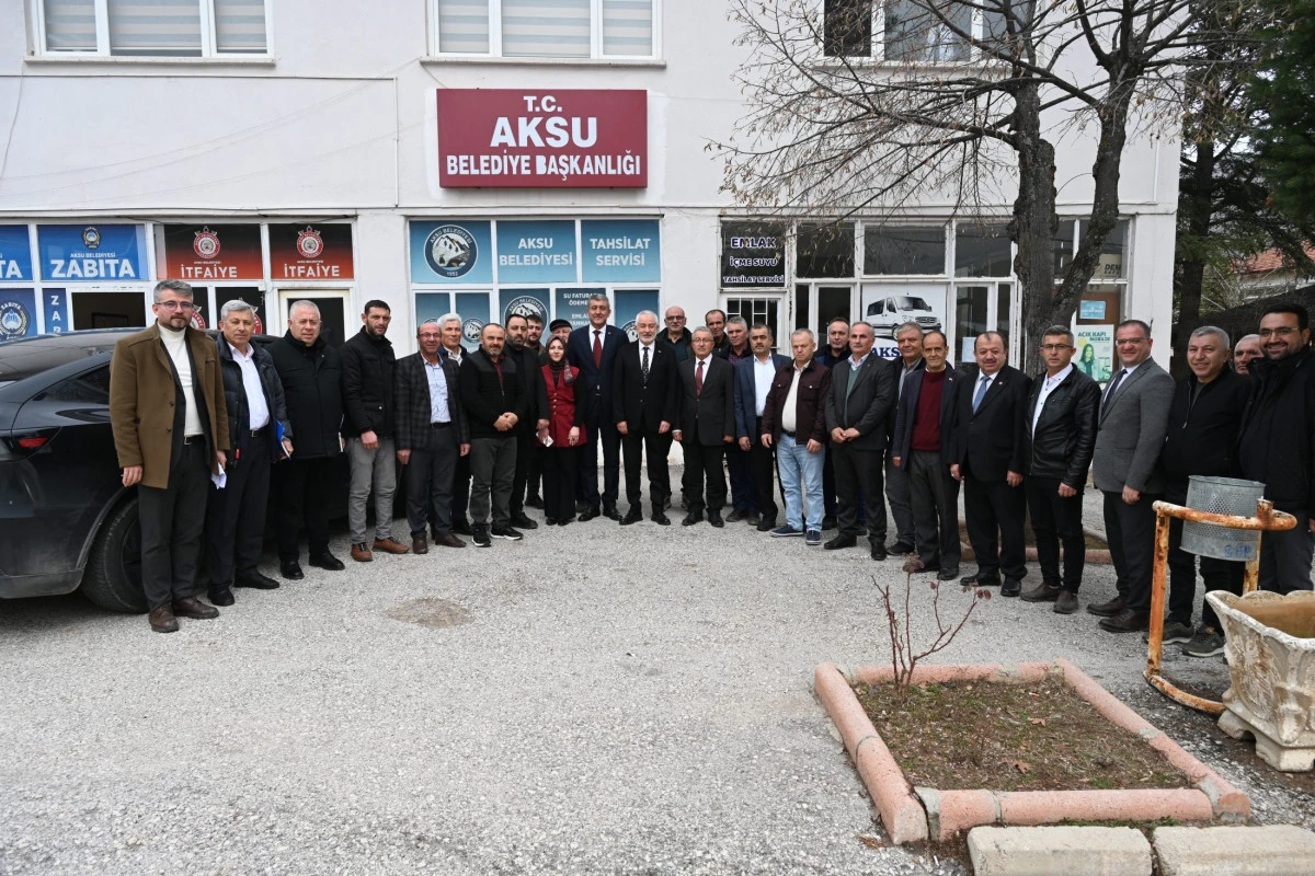 Başkan Başdeğirmen Aksu&rsquo;da 