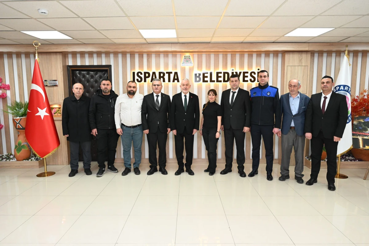 Belediye-İş Sendikası&rsquo;ndan Başkan Başdeğirmen&rsquo;e ziyaret