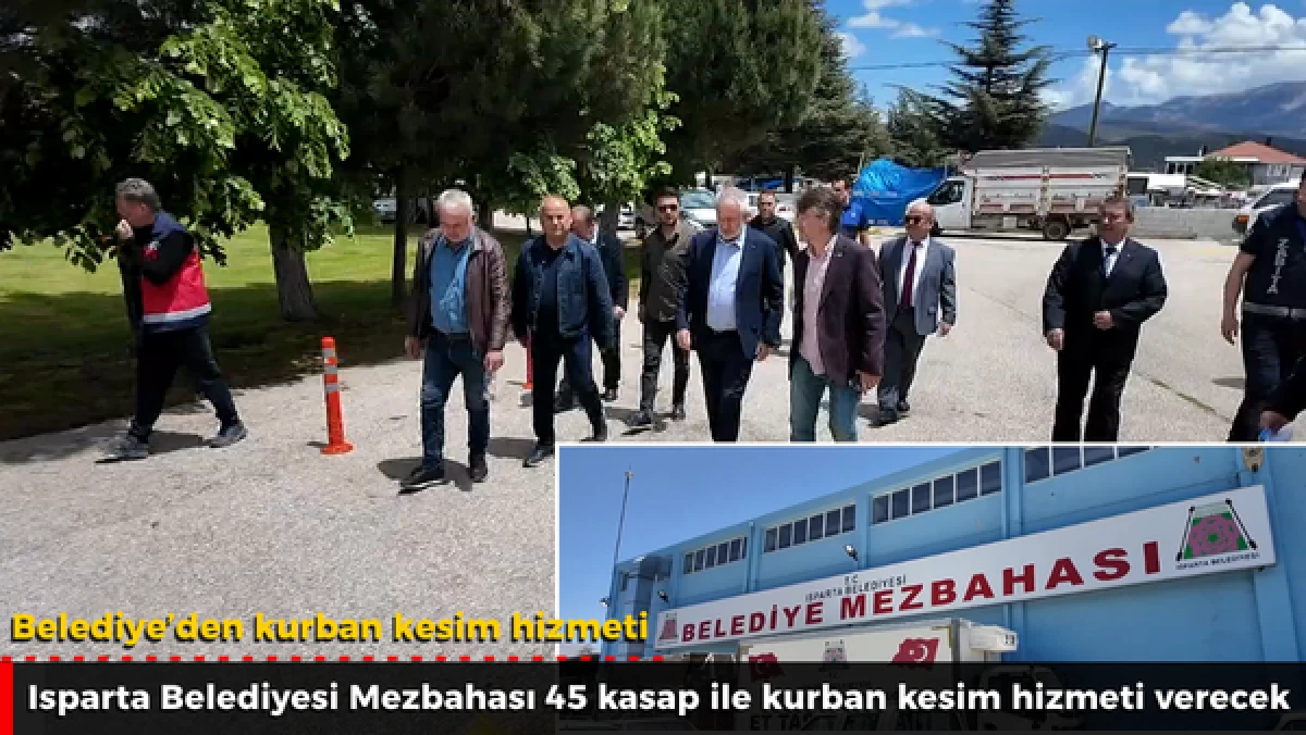 Belediye&rsquo;den kurban kesim hizmeti