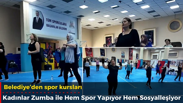 Belediye&rsquo;den spor kursları