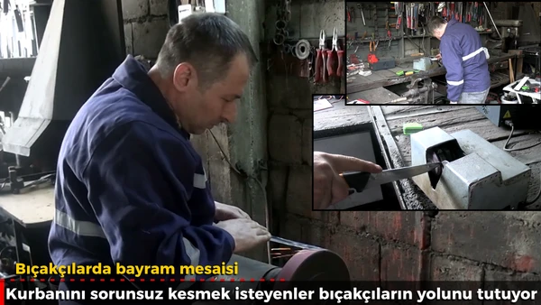 Bı&ccedil;ak&ccedil;ılarda bayram mesaisi