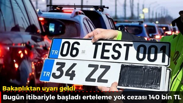 Bug&uuml;n itibariyle başladı