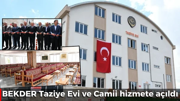 Camii ve Taziye Evi Hizmete A&ccedil;ıldı