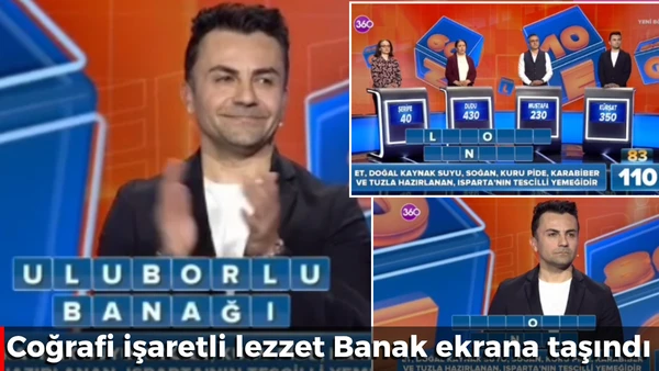 Coğrafi işaretli lezzet Banak ekrana taşındı