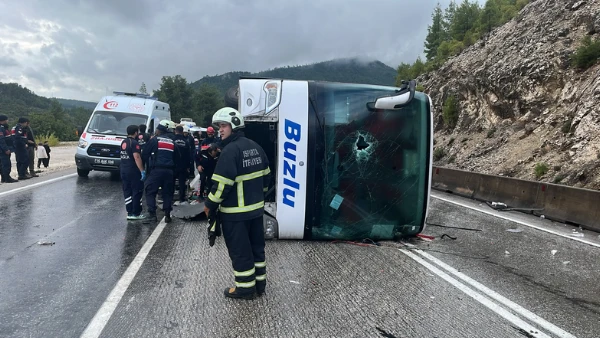 Dereboğazı'nda feci kaza
