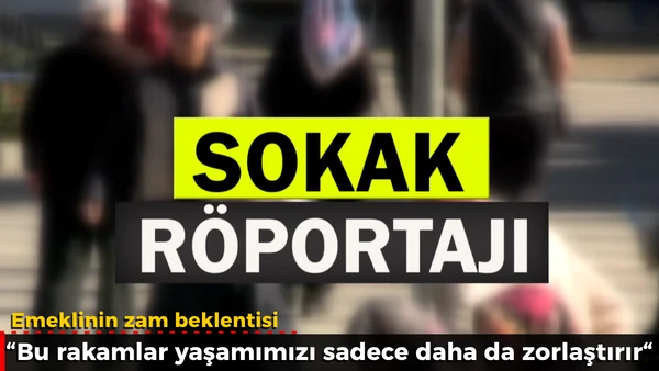 Emeklinin zam beklentisi