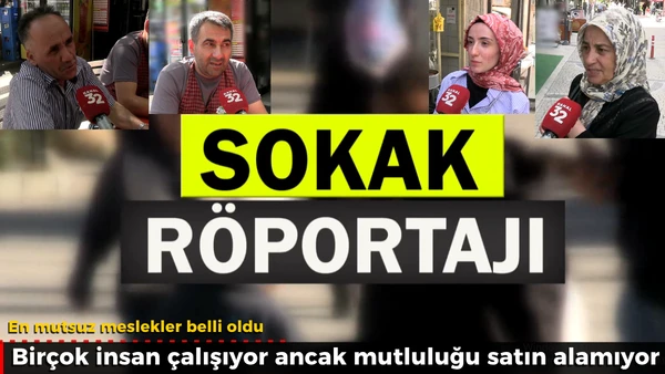 En mutsuz meslekler belli oldu