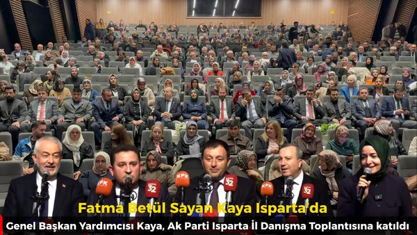 Fatma Bet&uuml;l Sayan Kaya Isparta&rsquo;da 