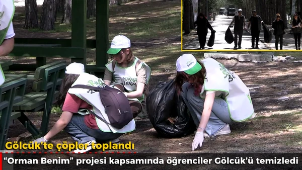 G&ouml;lc&uuml;k&rsquo;te &ccedil;&ouml;pler toplandı