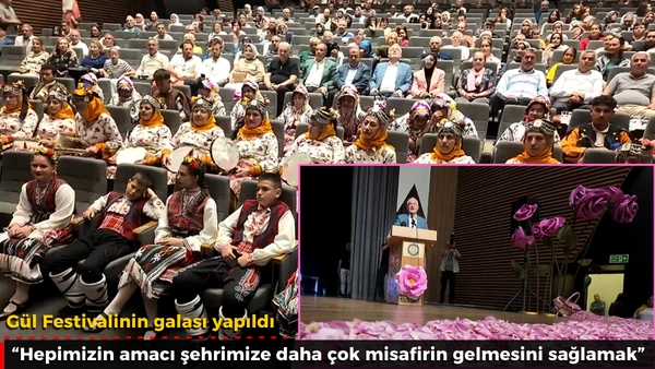 G&uuml;l Festivalinin galası yapıldı