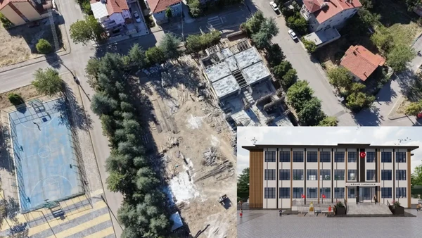 G&uuml;lc&uuml; İlkokulu&rsquo;nda &Ccedil;alışmalar Hızlandı