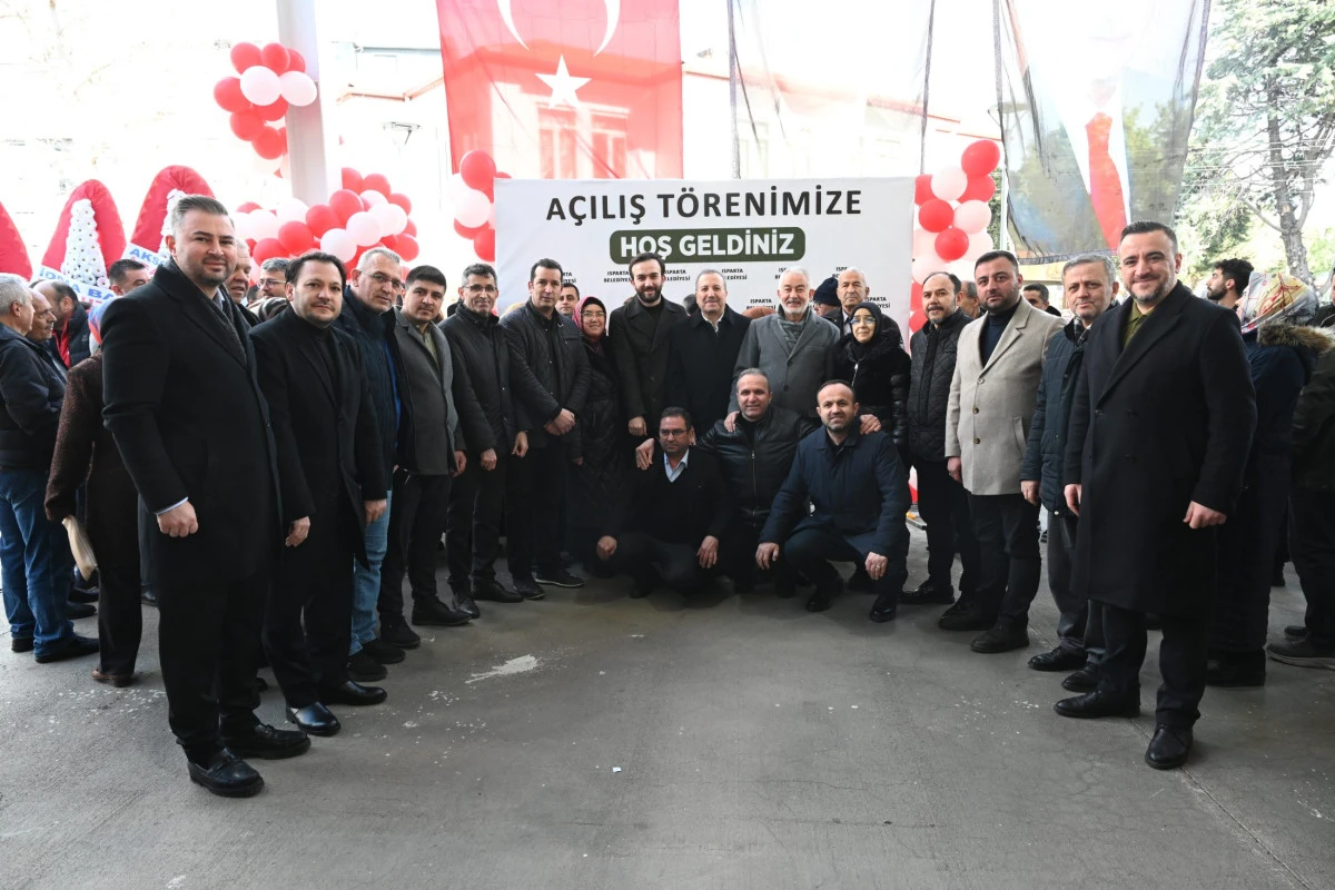 G&uuml;listan Kapalı Pazar Alanı hizmete a&ccedil;ıldı