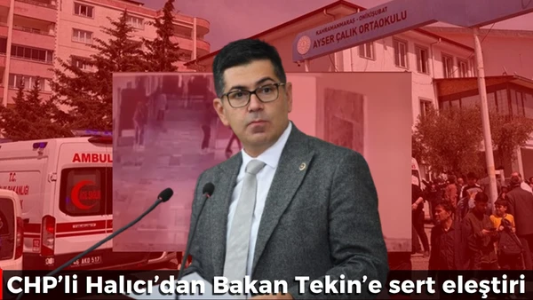 Halıcı&rsquo;dan Bakan Tekin&rsquo;e g&uuml;venlik tepkisi
