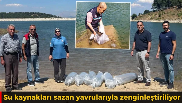 İ&ccedil; sular zenginleştiriliyor