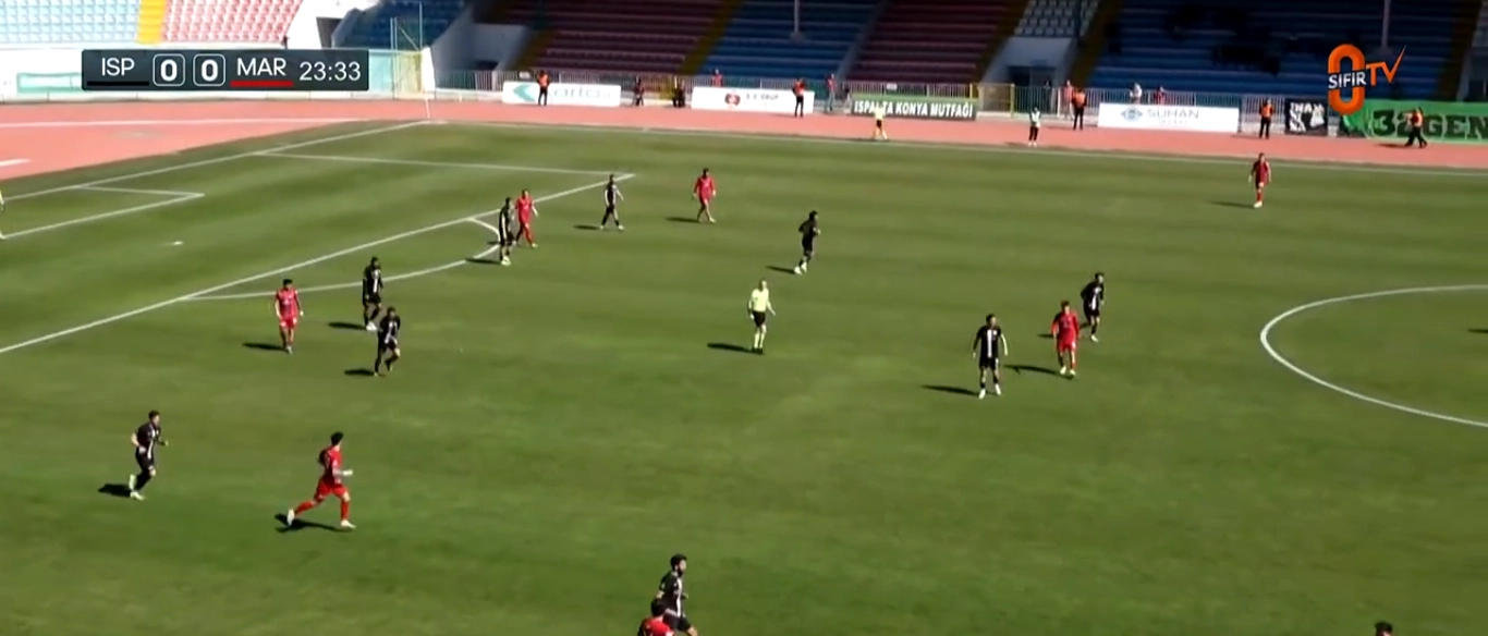 Isparta Ankara deplasmanında