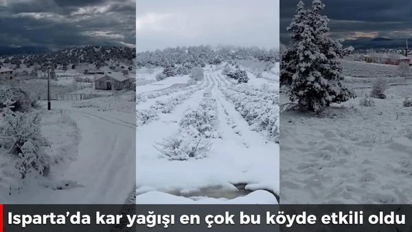 Isparta&rsquo;da Kartpostallık G&ouml;r&uuml;nt&uuml;ler