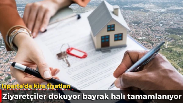 Isparta&rsquo;da kiralar u&ccedil;uşta