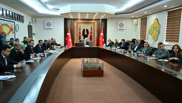 Isparta&rsquo;da Okul G&uuml;venliği Toplantısı