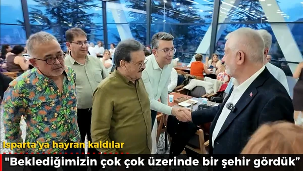 Isparta&rsquo;ya hayran kaldılar