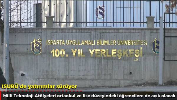 ISUB&Uuml;&rsquo;de yatırımlar s&uuml;r&uuml;yor