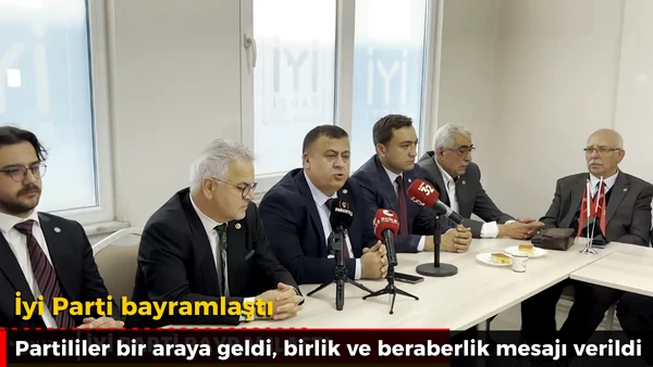 İyi Parti bayramlaştı