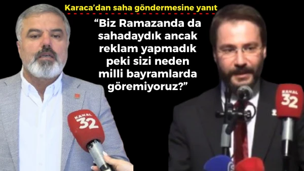 Karaca&rsquo;dan saha g&ouml;ndermesine yanıt