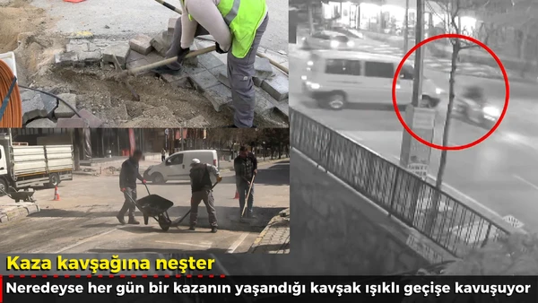 Kaza kavşağına neşter
