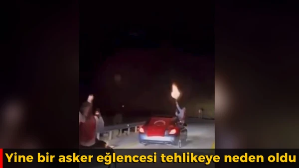 Konvoyun Ortasında Pompalıyı &Ccedil;ıkardı