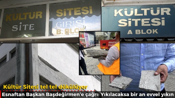 K&uuml;lt&uuml;r Sitesi tel tel d&ouml;k&uuml;l&uuml;yor