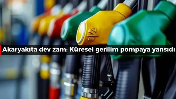 K&uuml;resel gerilim pompaya yansıdı