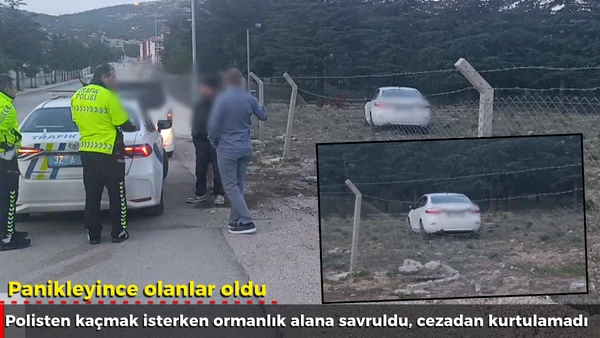 Panikleyince olanlar oldu  