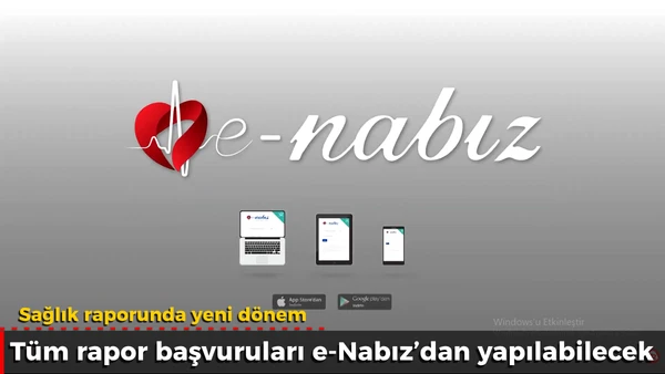Sağlık raporunda yeni d&ouml;nem 