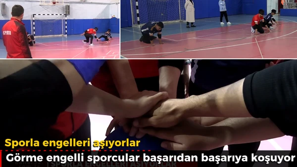 Sporla engelleri aşıyorlar