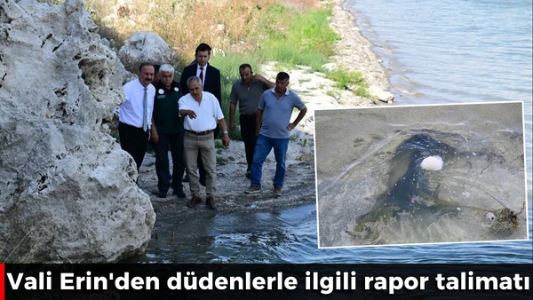 Vali Erin'den d&uuml;denlerle ilgili rapor talimatı