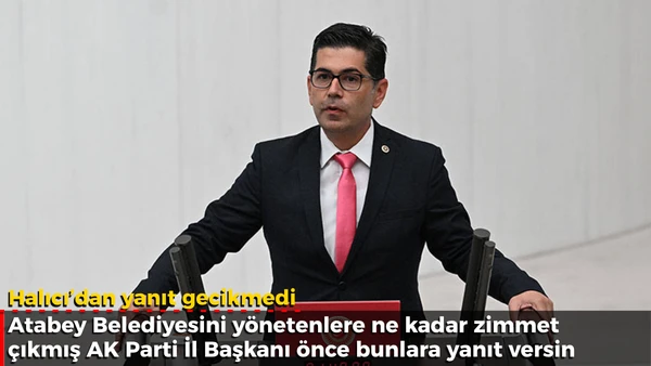 Vekil Halıcı'dan yanıt gecikmedi