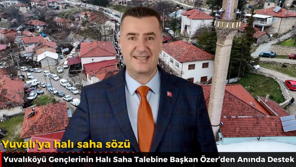 Yuvalı&rsquo;ya halı saha s&ouml;z&uuml;  